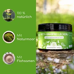 Wolfsbacher Natur skanėstai nuo išmatų ir žolės ėdimo, 300 g — 3 nuotrauka