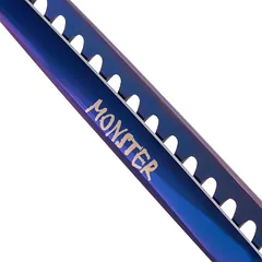 Geib Monster Chunker - profesionalios, itin aštrios vienpusės retinimo žirklės, 16 dantų, Purple / 7,5" — 2 nuotrauka