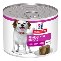Hill's SP Canine Adult mousse konservai mažų ir vidutinių veislių šunims su jautiena, 200 g