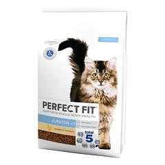 PERFECT FIT Junior <1 Vištienos turtingas 7 kg sausas visavertis ėdalas kačiukams