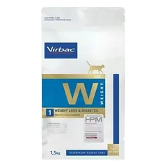 VIRBAC – Virbac HPM W1 Cat – sausas maistas svorio mažinimui ir diabeto gydymui