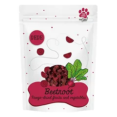 PAKA ZWIERZAKA PEPE Freeze-dried liofilizuotos burokėlių daržovės šunims 25 g