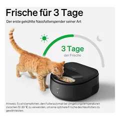 Petlibro Polar automatinė lesykla drėgnam maistui, 3 x 220 ml — 4 nuotrauka