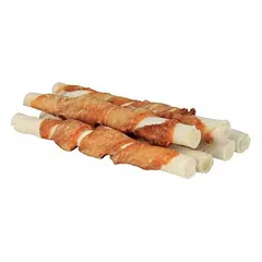 Trixie Denta Fun Chewing Sticks Buffalo kramtomi skanėstai šunims su buivolo mėsa, be glitimo ir cukraus, 12 cm, 5 vnt./70 g — 2 nuotrauka