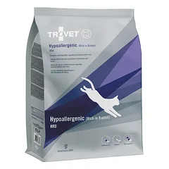 TROVET Hipolerginė triušio RRD katėms 2,5 kg
