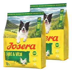 JOSERA Light Vital 2x900g skirta šunims, padedanti kontroliuoti kūno svorį