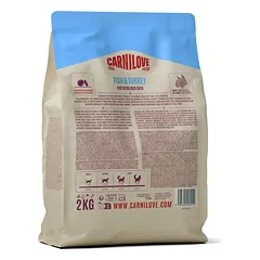 CARNILOVE TRUE FRESH Cat Dry Fish&Turkey Adult Cat Sterilised sausas maistas katėms 2 kg