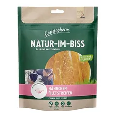 Christopherus vištienos filė juostelės 5 x 300 g, skanėstai šunims