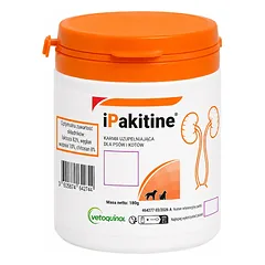 VETOQUINOL Ipakitine - vitaminų preparatas, palaikantis inkstų funkciją 180g