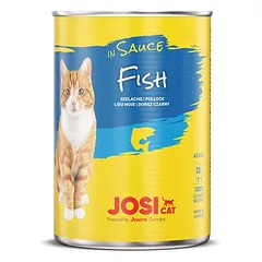 JosiCat Fish in Sauce konservai katėms su žuvimi padaže, 415 g