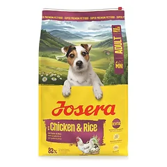 Josera Mini Chicken and Rice sausas pašaras mažų veislių šunims su paukštiena, 10kg