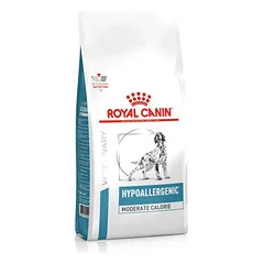 Royal Canin Veterinary Hypoallergenic Moderate Calorie dietinis pašaras šunims