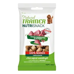 Natural Trainer Nutri Snack liofilizuoti kąsneliai Puppy & Adult, skanėstai šunims, ekonominė pakuotė 20 x 20 g — 2 nuotrauka
