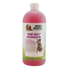 Nature's Specialties Berry Gentle Tearless Shampoo - švelnus beašarinis šampūnas šunims ir katėms, koncentratas 1:16, 946ml — 2 nuotrauka