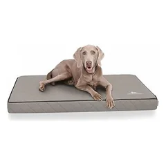 Knuffelwuff ortopedinis kilimėlis šunims Juna iš lazeriu dygsniuotos dirbtinės odos, Dideliems 26–45 kg — 2 nuotrauka