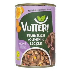 Vutter! drėgnas maistas šunims, kaip antiena, 6x400g — 4 nuotrauka