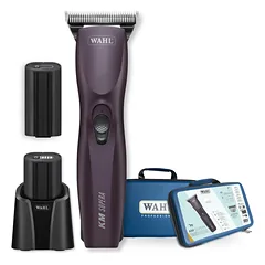 Wahl KM Supera Horse Brushless Clipper - profesionalus belaidis žirklinis kirpimo mašinėlė arkliams su bešepečiu varikliu, baterijomis + peiliuku