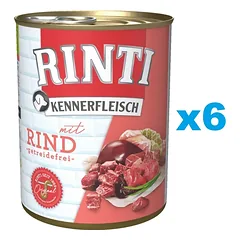 RINTI Kennerfleisch Beef jautiena 6x400 g — 1 nuotrauka
