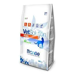 Monge VetSolution Cat Renal sausas maistas katėms, skirtas palaikyti inkstų funkciją, 400 g