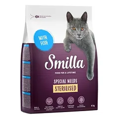 Smilla Adult Sterilised su žuvimi, sausas maistas katėms, 3 - 4,9 kg — 4 nuotrauka