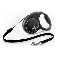 Flexi Black design virvinis pavadėlis, Žalia / S - 5m iki 12 kg — 2 nuotrauka