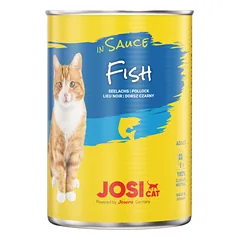 Konservuotas pašaras katėms JOSERA JosiCat Fish in Sauce 415g