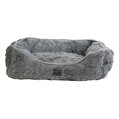 Uniq Pets dog bed rectangular BONE PLUSH minkštas guolis įvairių dydžių