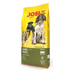 Josera Josidog Lamb Basic sausas pašaras šunims, 15 kg parduotuvėje vetprekes.lt