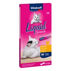 Vitakraft Liquid Snack skanėstas su vištiena ir taurinu katėms