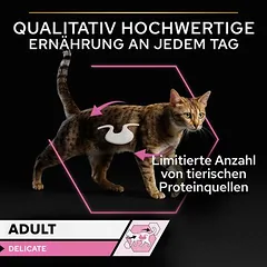 PURINA PRO PLAN Cat Delicate drėgnas maistas katėms — 2 nuotrauka