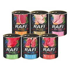 DOLINA NOTECI Rafi mišinys šunims 12x800g