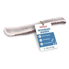 Supravit skeltos elnio ragų kaulai šunims - tauriojo elnio ragų kramtalas, Dideliems 26–45 kg — 2 nuotrauka