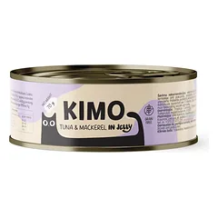 Kimo Tuna&Mackerel in Jelly konservuotas pašaras katėms su tunu ir skumbre 70 g photo