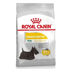 ROYAL CANIN CCN Mini Dermacomfort sausasis maistas suaugusiems šunims, mažų veislių, su jautria oda, linkusia į dirginimus 2x1 kg