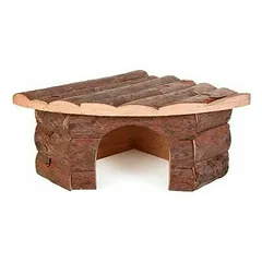 Trixie Small Animal Natural Living Corner House Jesper 30 x 13 x 21/21 cm