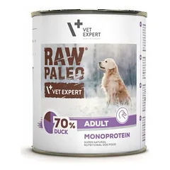Raw Paleo Adult Duck be grūdų maistas suaugusiems šunims su antiena, 800 g — 2 nuotrauka