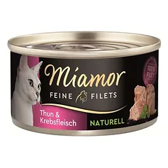 Miamor Feine Filets Natur konservai, drėgnas maistas katėms 24 x 80 g — 3 nuotrauka