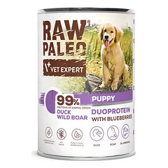 Raw Paleo Dog Puppy antis ir šerniena 400 g