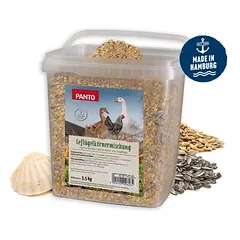 PANTO GKM Geflügelkörnermischung – Geflügelfutter mit Sonnenblumenkernen