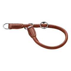 HUNTER dresūros antkaklis Round & Soft Canadian Up, Dydis: L-XL, Spalva: juoda, Kaklo apimtis: 60 cm, Plotis: 1 cm — 2 nuotrauka