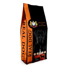 Real Dog Adult sausas maistas šunims su arkliena ir ryžiais, 20 kg