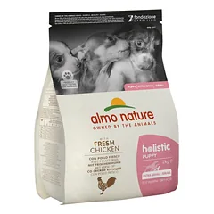 Almo Nature Holistic Puppy XS/S Chicken sausasis maistas mažų veislių šuniukams, 2 kg