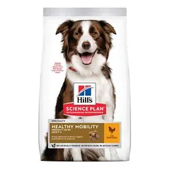 Hills Science Plan Healthy Mobility Medium Adult Chicken sausas maistas vidutinių veislių šunims, sąnariams palaikyti, 14 kg