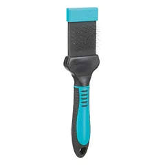 Trixie Soft brush, flexible head šepetys gyvūnams su minkštais šereliais ir lanksčia galvute, 5 x 20 cm