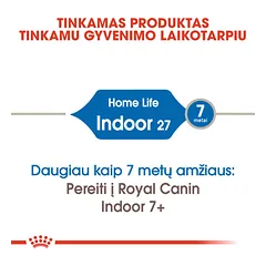 ROYAL CANIN FHN Indoor sausas maistas suaugusioms patalpose gyvenančioms katėms 2 kg — 2 nuotrauka