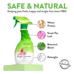 TropiClean Tangle Remover Spray – Purškiklis nuo sąvėlų šunims ir katėms 473ml — 3 nuotrauka