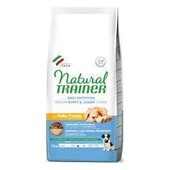 Natural Trainer Puppy & Junior Medium su vištiena, sausas maistas šunims, > 10 kg — 3 nuotrauka
