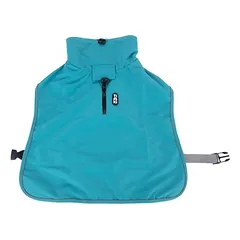 TIAKI lietpaltis šunims Teal, Nugaros ilgis: apie 30 cm — 5 nuotrauka
