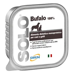 Solo konservai šunims ir katėms "Bufalo" su bizoniena