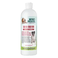 Nature's Specialties Tar & Sulfur Shampoo - medicinal shampoo for dogs, concentrate 1:6, 473ml — 2 nuotrauka
